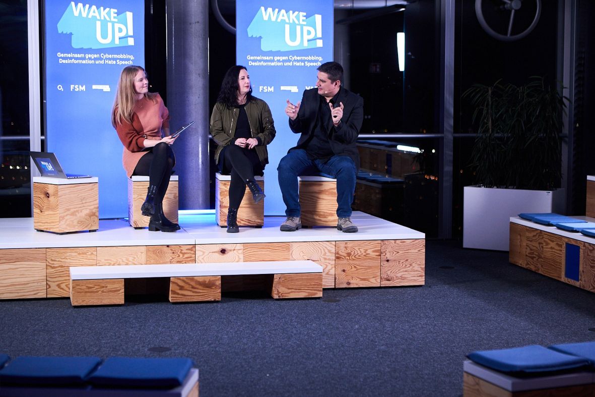 Gäste auf der Bühne