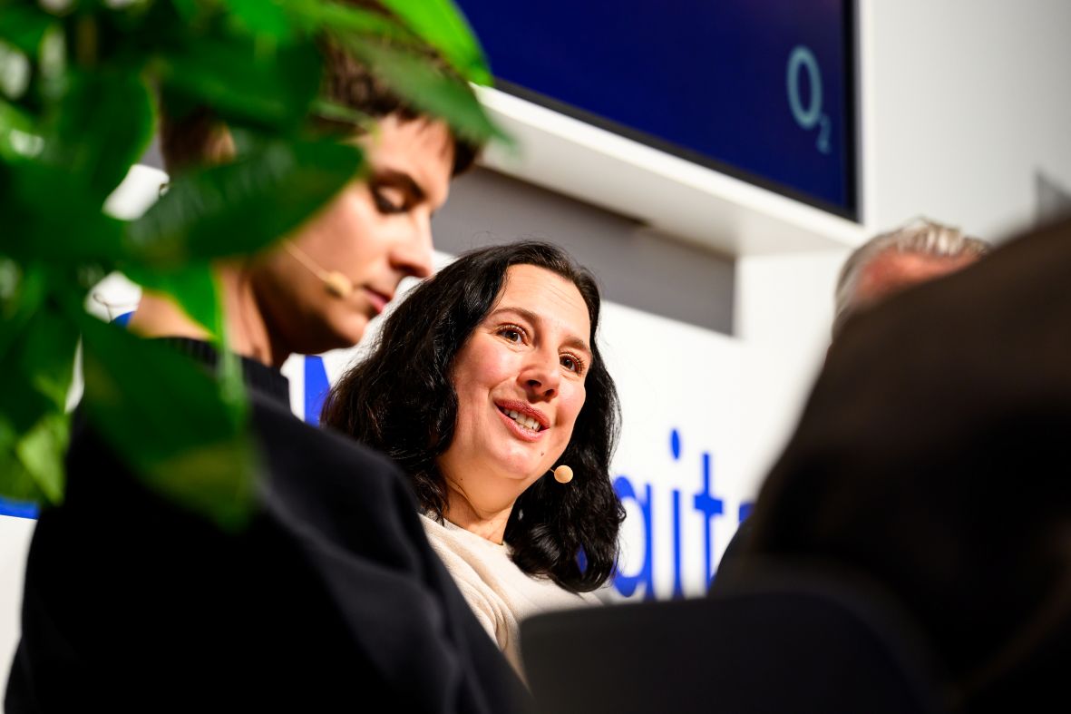 Lidia de Reese und Fabian Grischkat auf Bühne